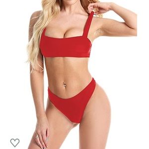 NWT Red bikini size Medium